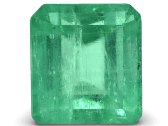 Colombian-Emerald-G17747696-Certified-Natural-1.67-Carat-Emerald-Cut-SI1-Clarity-1024x768 Bright green Colombian emerald cut gemstone with high clarity and brilliance.